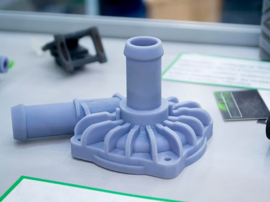 3D-gedrucktes Anschlussstück von Hövelmanufaktur